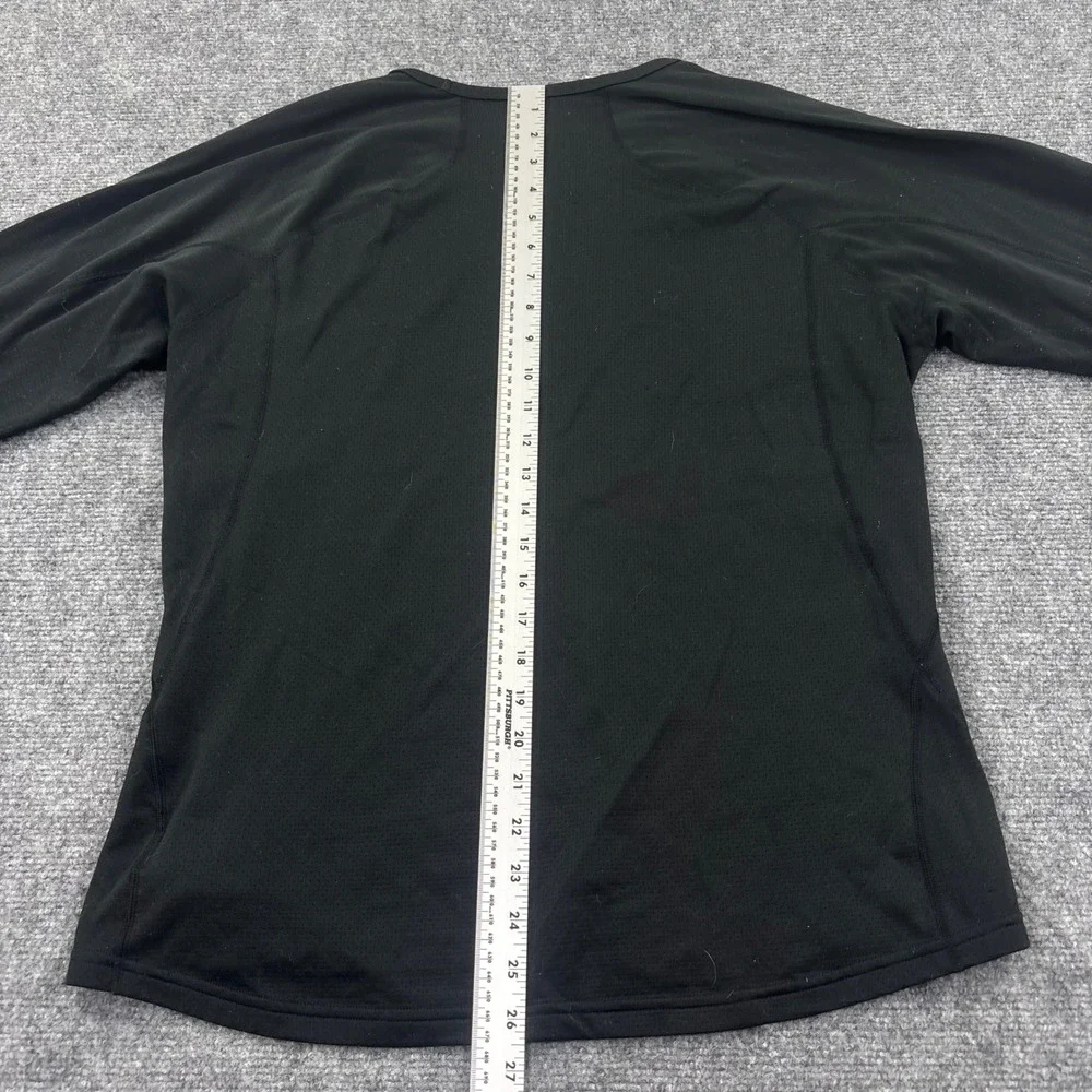 The North Face Long Sleeve‎ Shirt Large Black Base Layer FlashDry Mens
